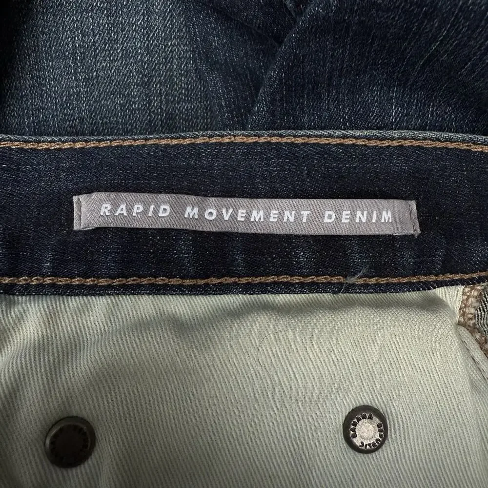 Banana Republic Jeans Men's 29 X 30 Rapid Movement RMD‎ Slim Fit Dark Wash EUC